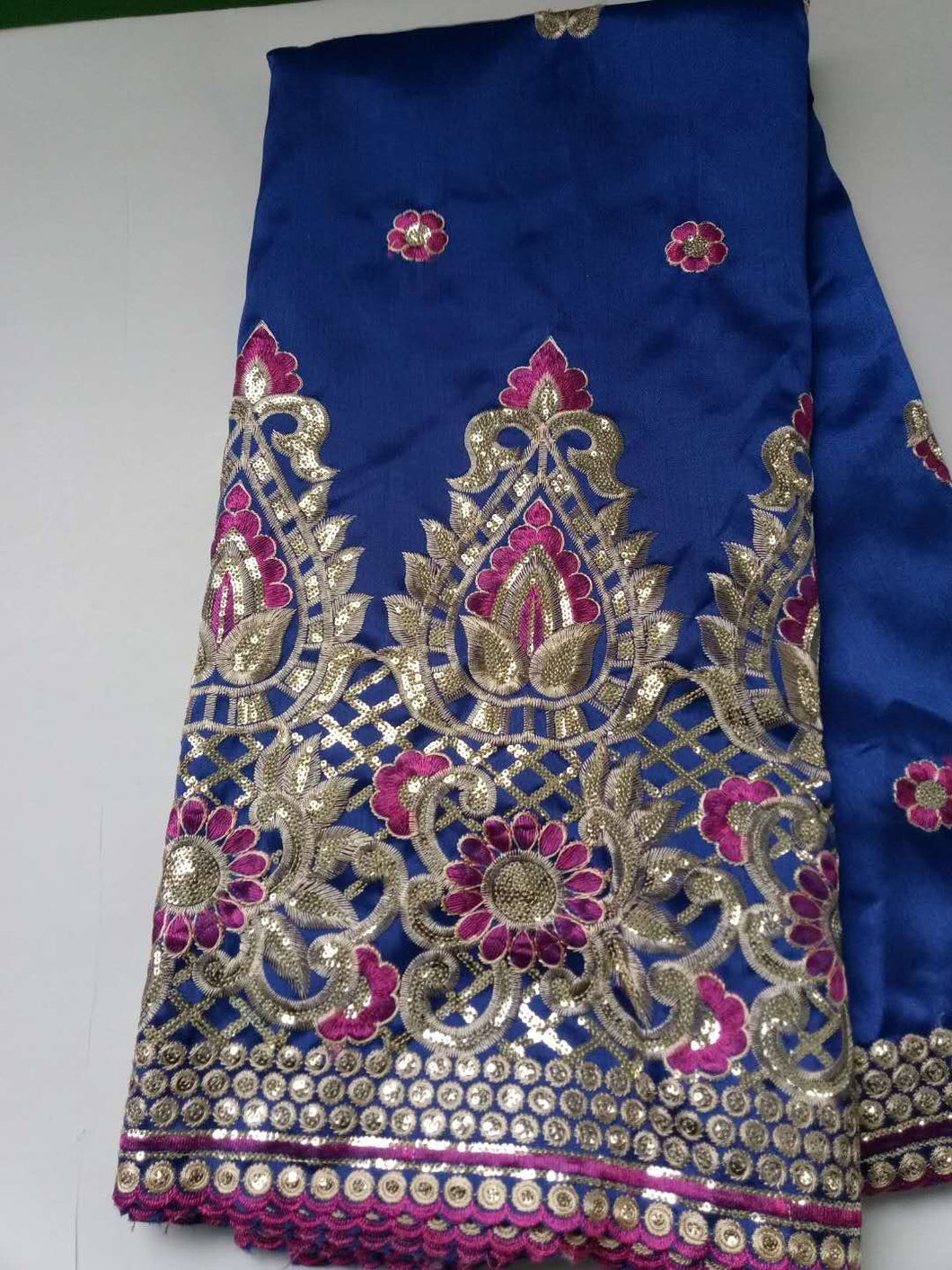 Indian Dubai Embroidered African Lace George -  GLZ5020-ZGL264A