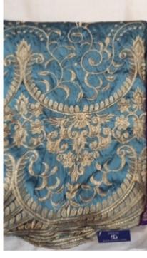 African Indian Silk George Fabric - GS5013-S51103A