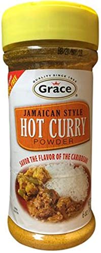 Grace Hot Curry Powder 6oz