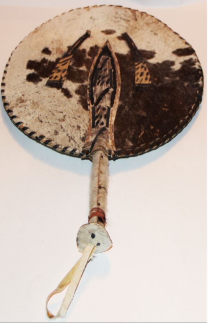 African Cultural Fashion Accessory, Hand Fan for Men ACMH2015
