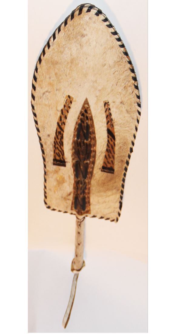 African Cultural Fashion Accessory, Hand Fan for Men ACMH2013