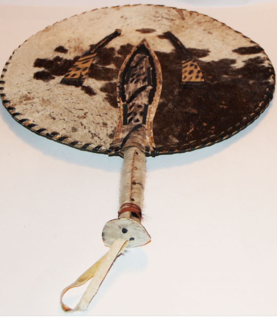 African Cultural Fashion Accessory, Hand Fan for Men ACMH2012