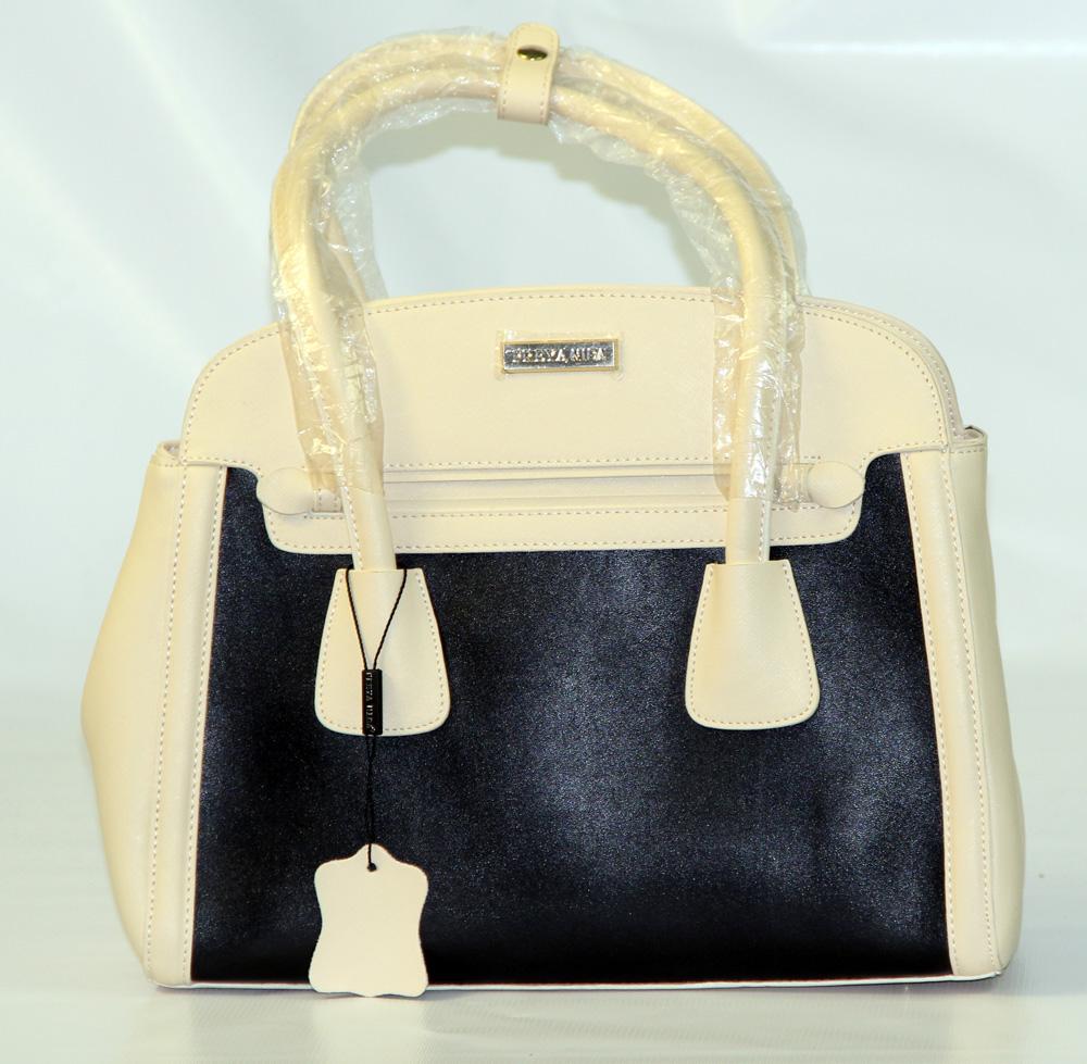 Designer Italian Leather Handbag - HLV7010-VEA02012B