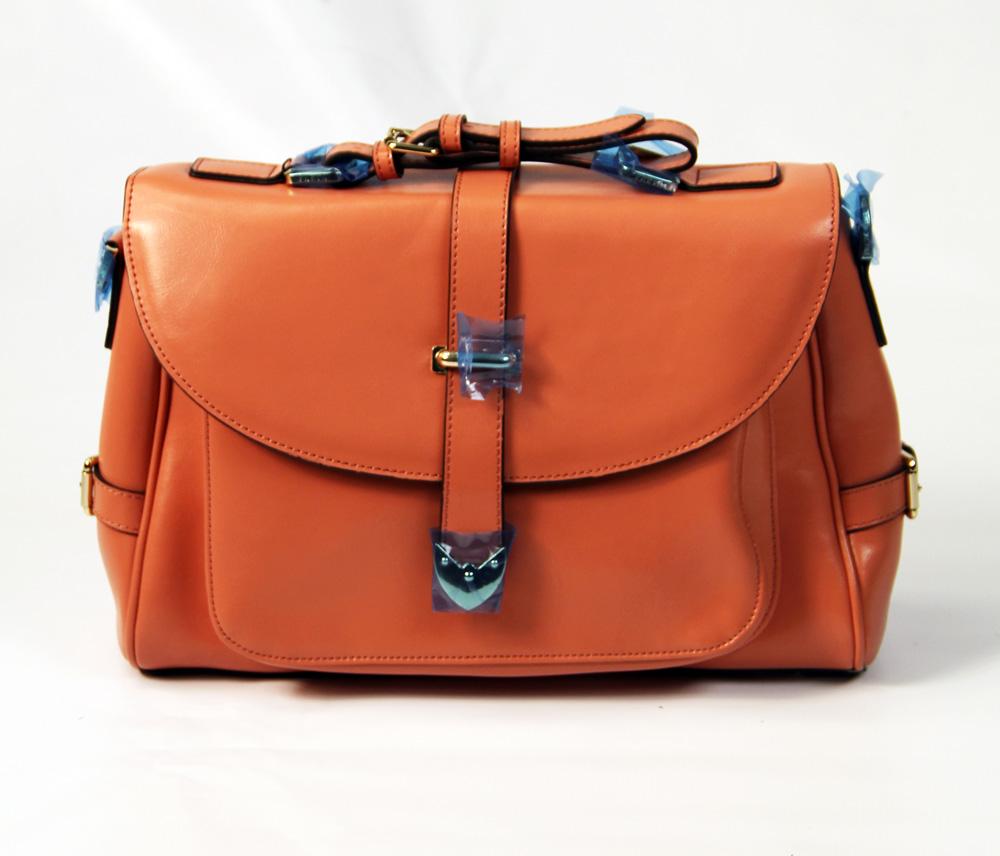 Designer Italian Leather Handbag - HLV708-VEA03013B