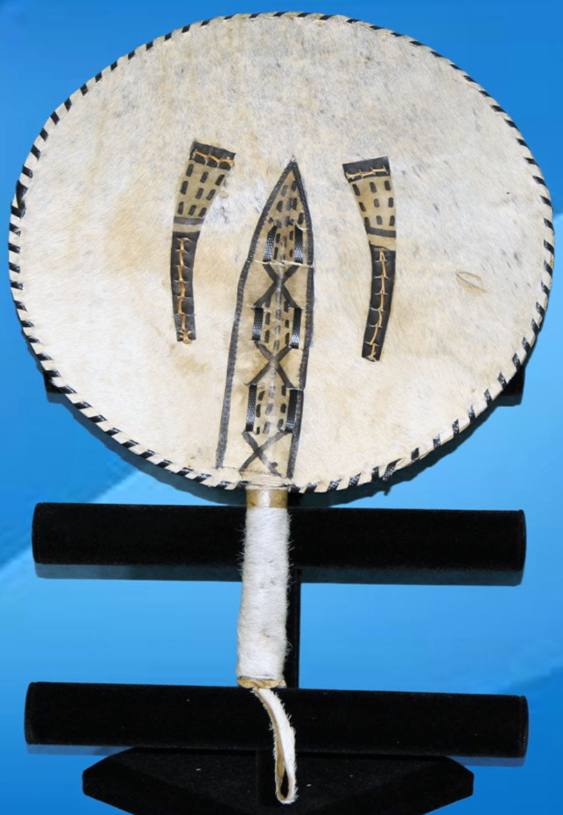 African Chieftaincy Hand Fan, ACM0230