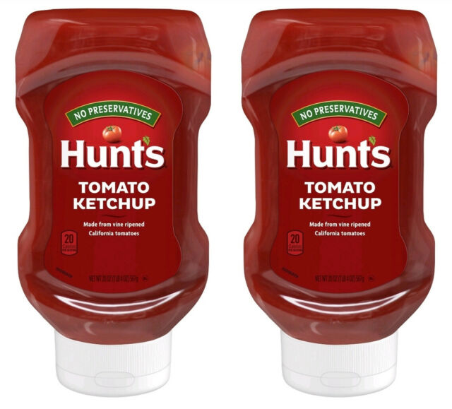 Hunts Ketchup 20oz (Pack of 2)