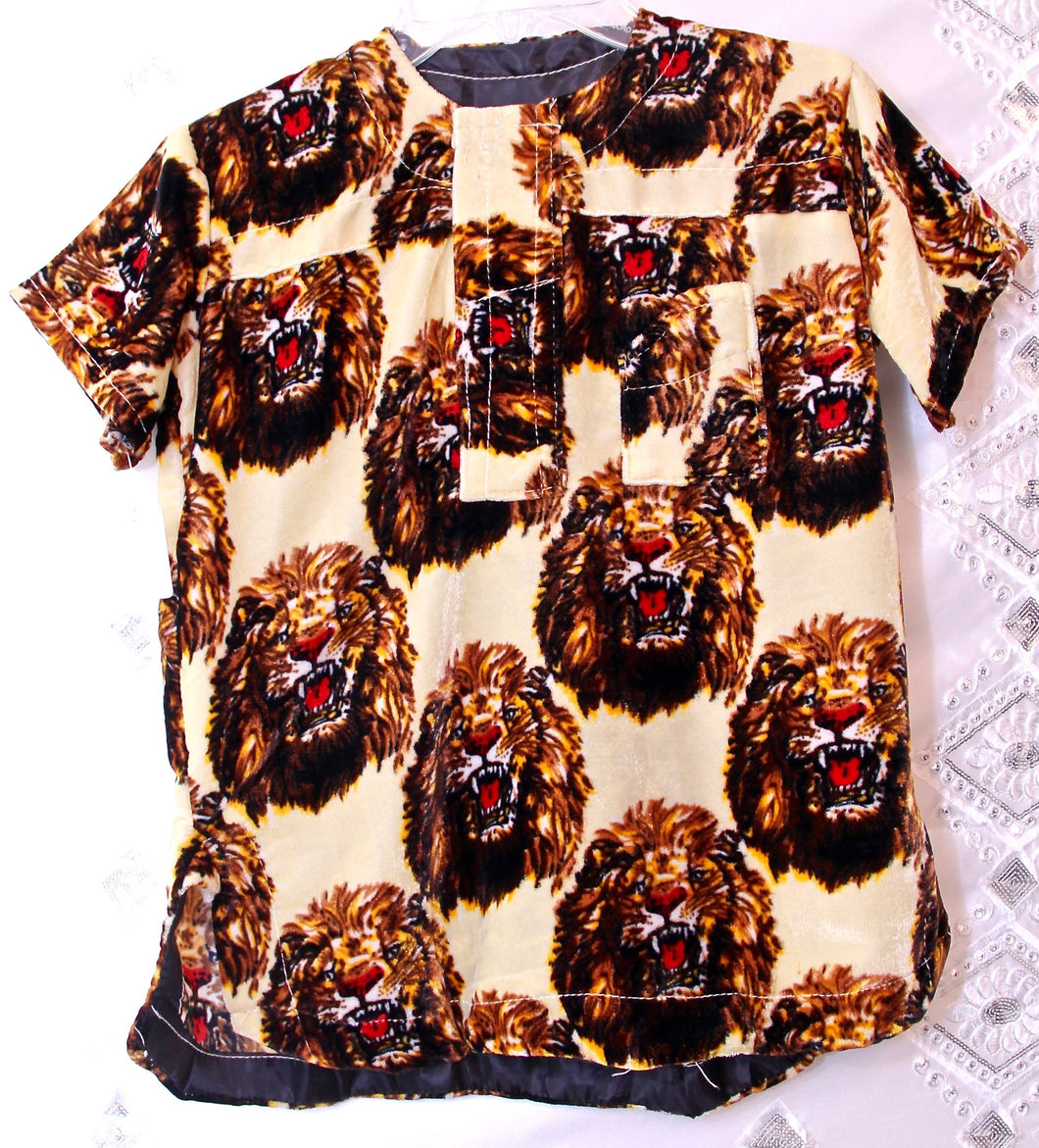 African Clothes, Isiagu Shirt for Boys, CTHB8004