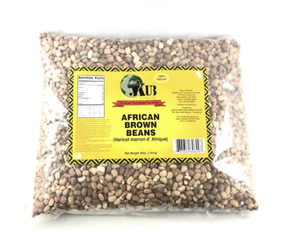 JKUB African Brown Beans (Olotu Beans) 24oz