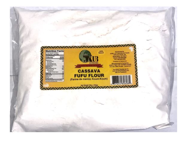 Cassava Fufu Flour 28oz Jkub