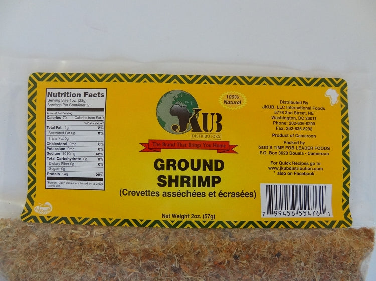 JKUB Smoked Shrimp (Ground Shrimp) 2oz