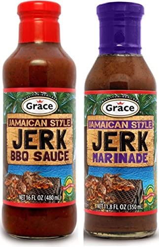 Grace Jerk Sauce Variety pack of 2