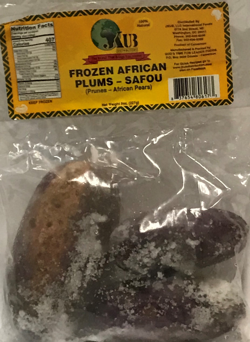 JKUB Frozen African Plum 8oz