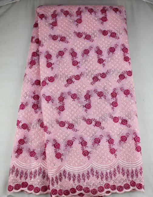 Premium Swiss Lace Fabric (Voile Lace)  LSB4010-B4306B