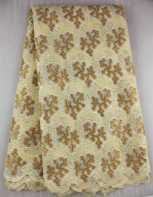 Premium Swiss Lace Fabric (Voile Lace)  LSB4014-B4307B