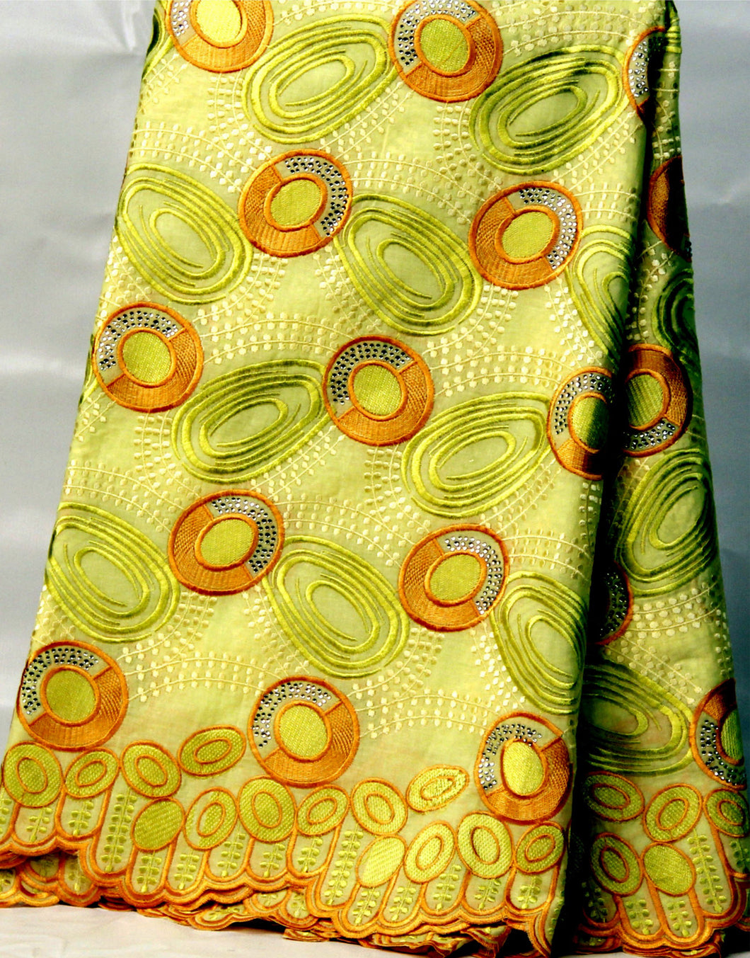 Quality Designer Lace Fabric SM41114c