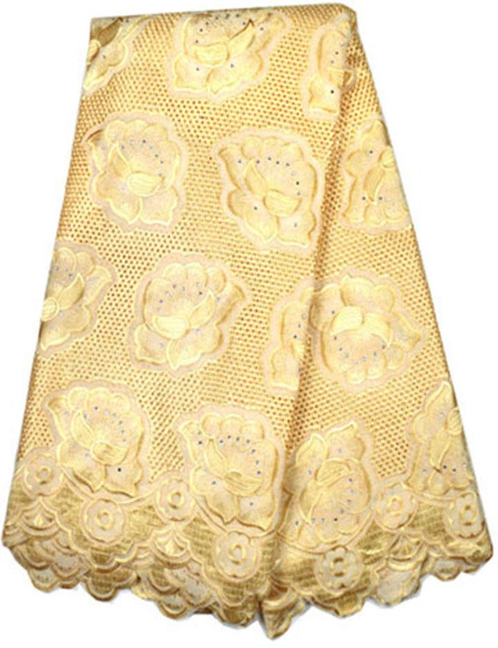 Premium Swiss Lace Fabric (Voile Lace)  LSU405-U4025A