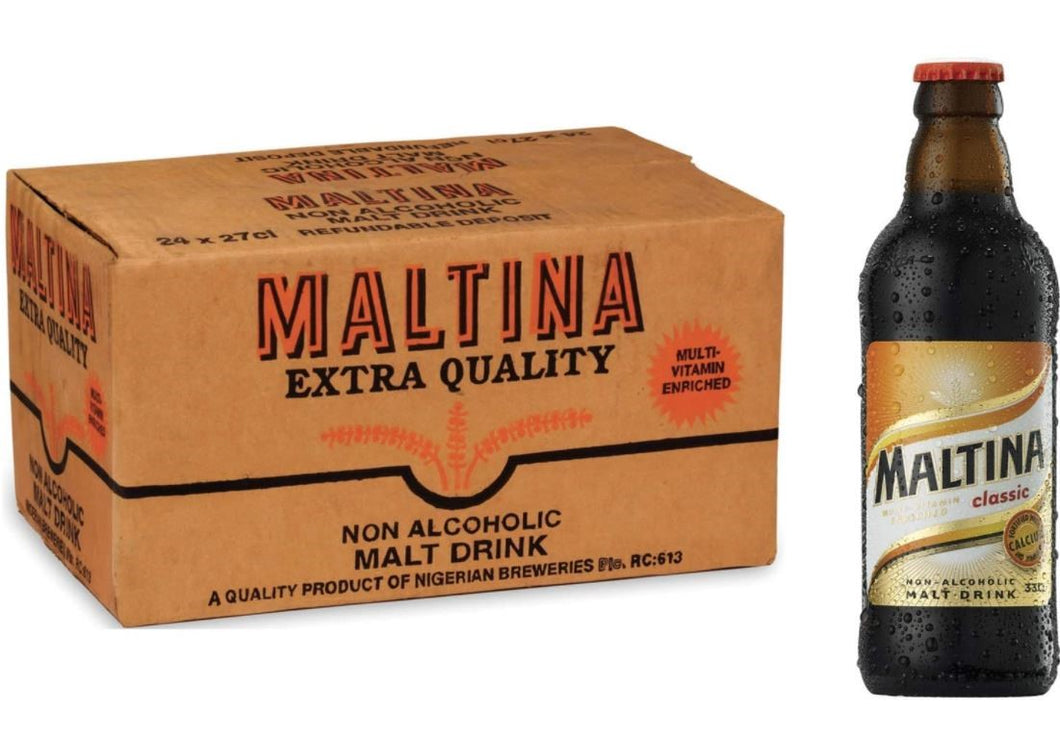 Maltina Drink 330ml Bottle (Case of 24)