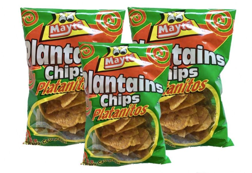 Mayte Plantain chips 3oz (Pack of 3)