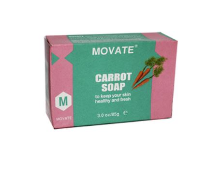 Movate Soap, Carrot Soap 3oz
