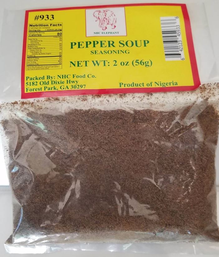 NHC Elephant Pepper Soup Seasoning Spice 2oz