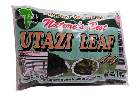 Nature's Best Dried Utazi Leaves, 1oz