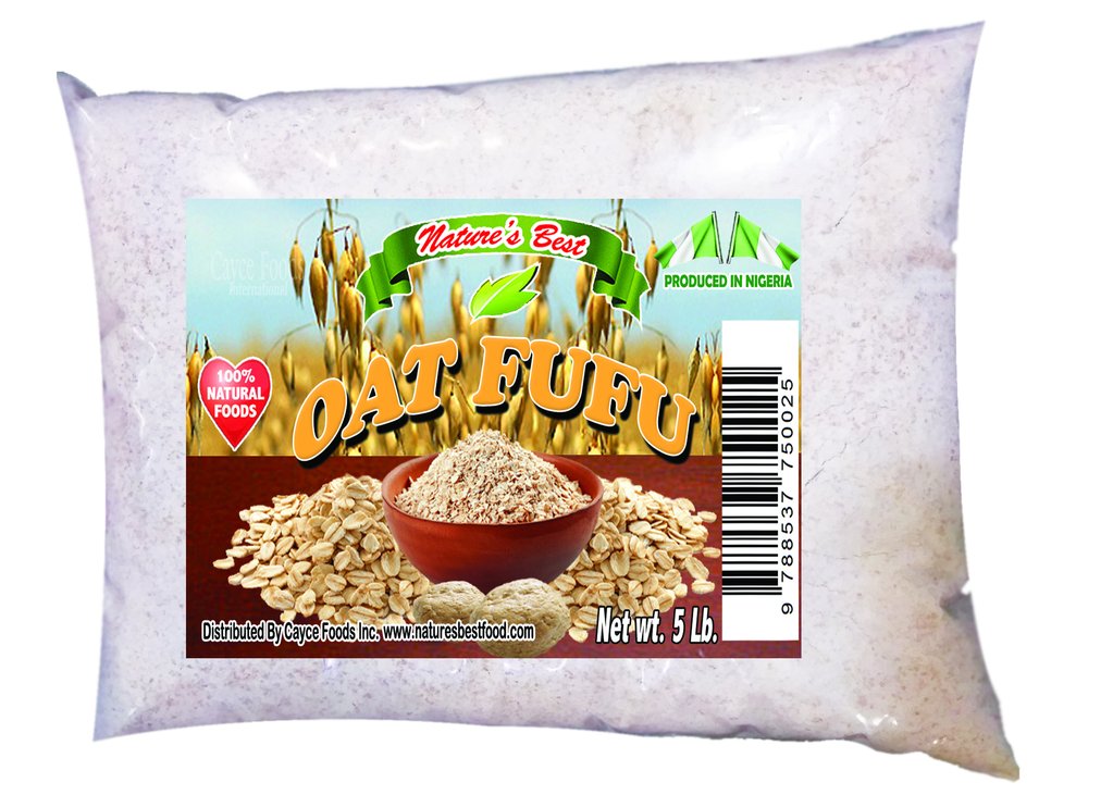 Oat Fufu Flour 5LB