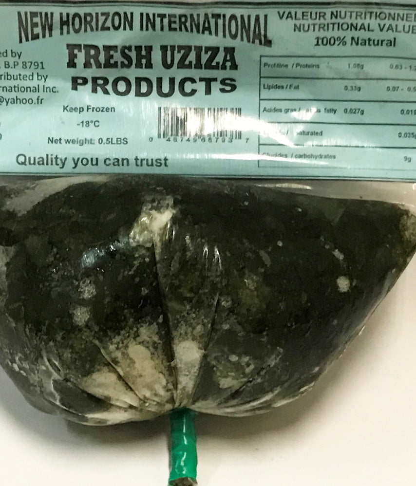 New Horizon Frozen Uziza Leaves 8oz – African Unique - International  Marketplace