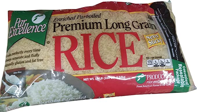 Par Excellence. Parboiled Rice 10lb
