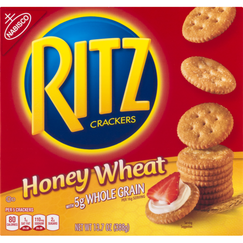 RITZ Honey Wheat Crackers 13.7oz