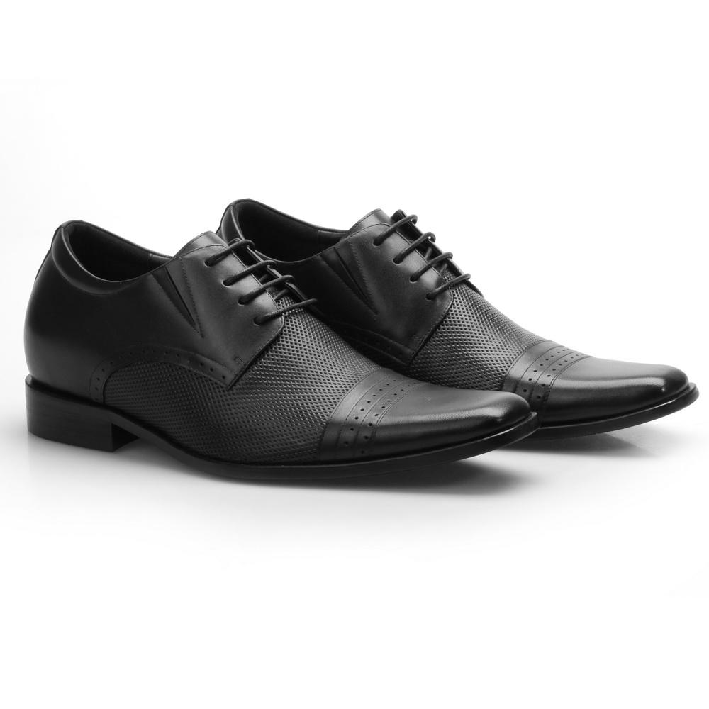 Men's Designer Italian Leather Elevator Shoe -  DSMC11010-C021B02A