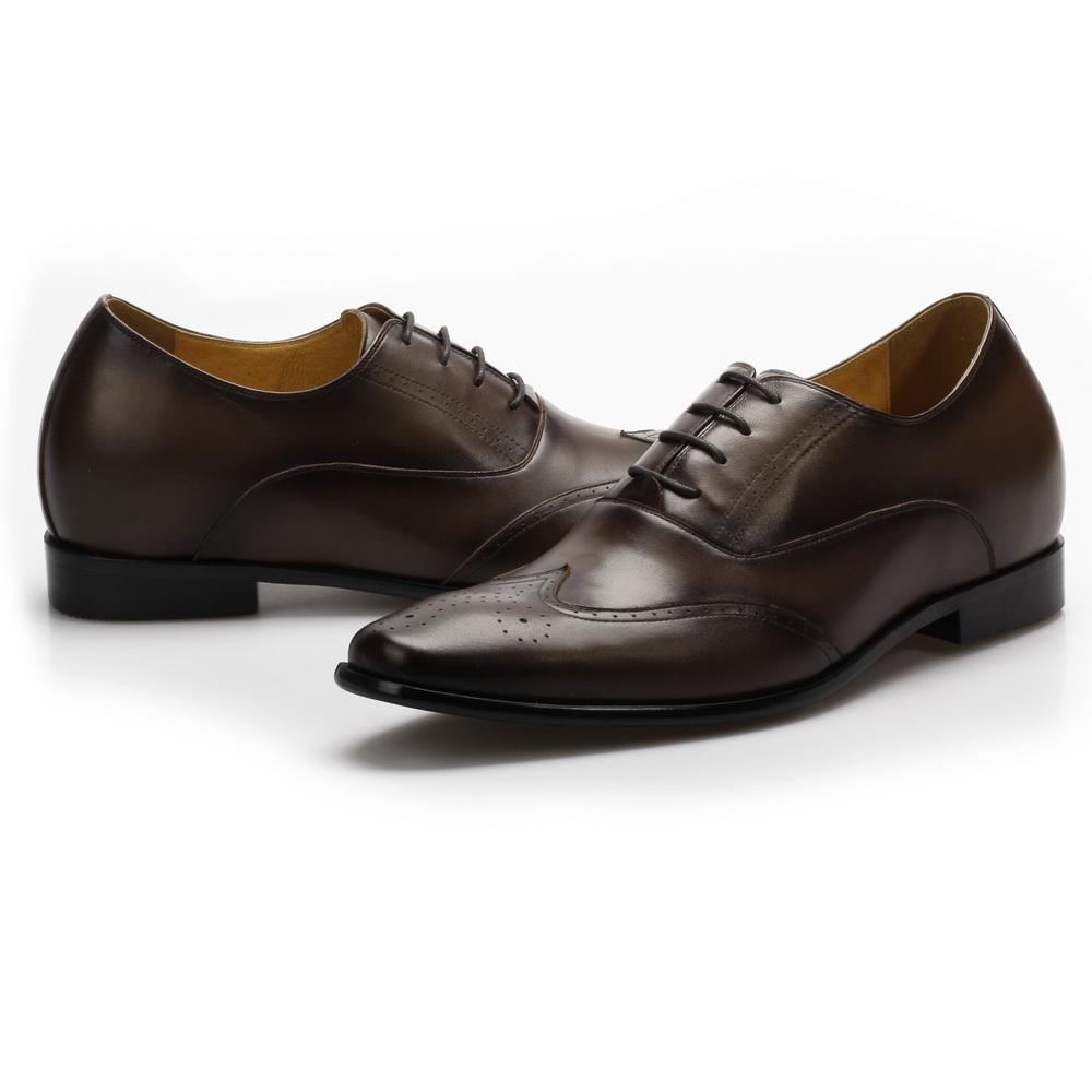 Men's Designer Italian Leather Elevator Shoe -  DSMC11013-C1X91M03