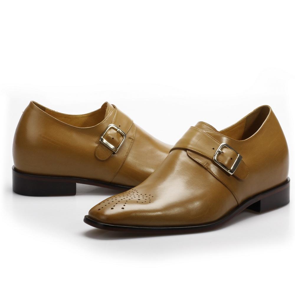 Men's Designer Italian Leather Elevator Shoe -  DSMC1106-CK6535