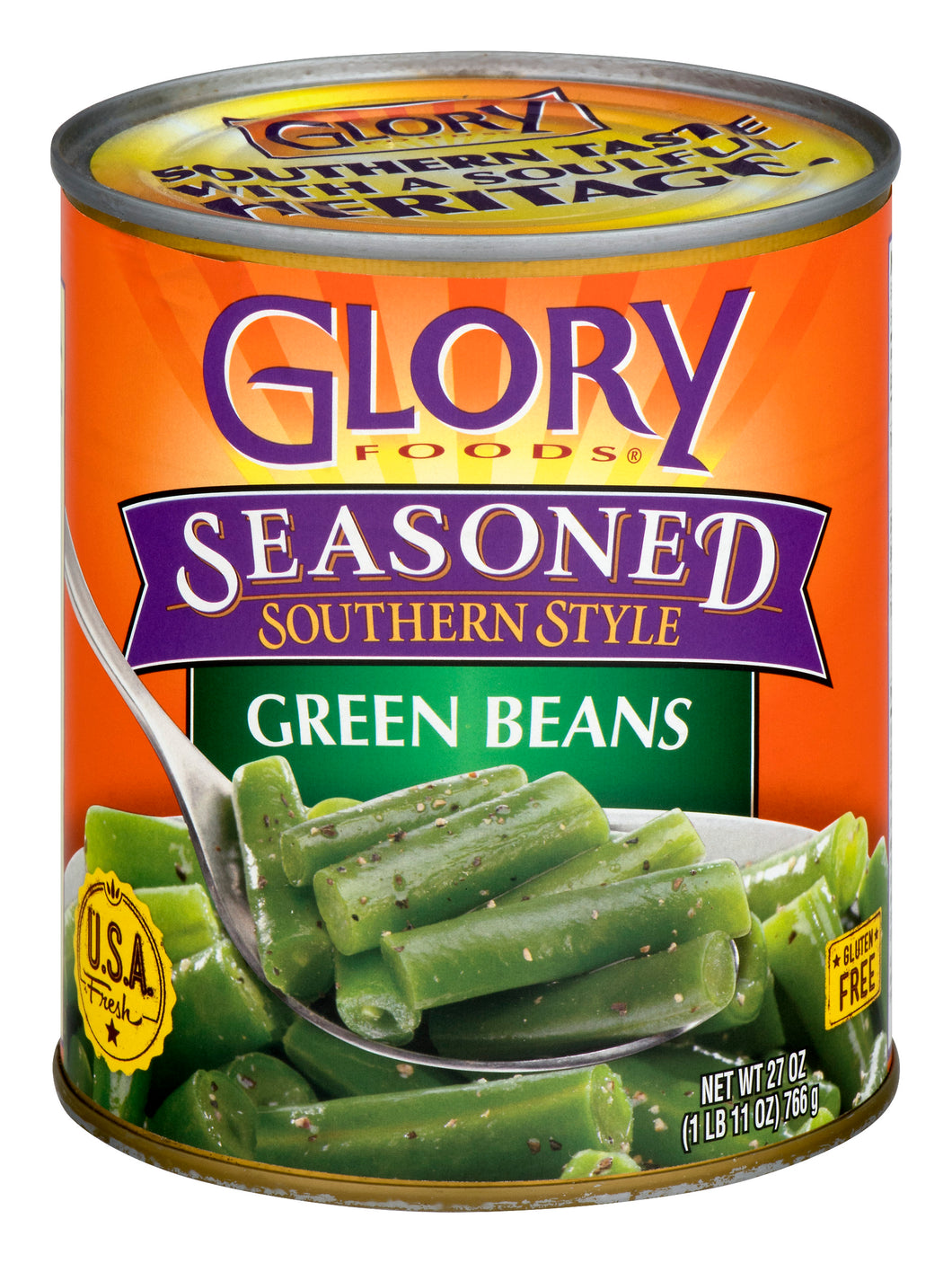 Glory Seasoned Southern Style Green Beans 27oz