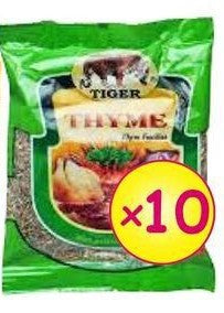 Tiger Thyme 5g (Pack of 10)