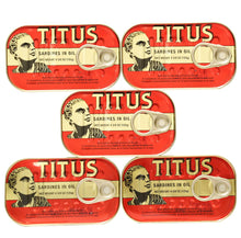 Load image into Gallery viewer, Titus Sardine Regular 125g (Pack of 5)
