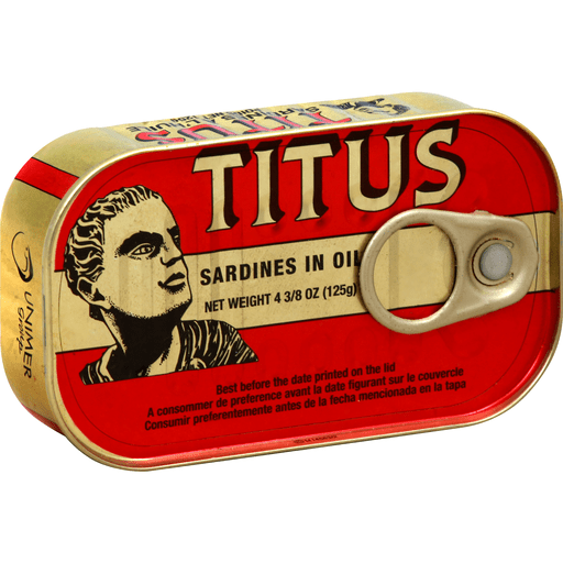 Titus Sardine Regular 125G