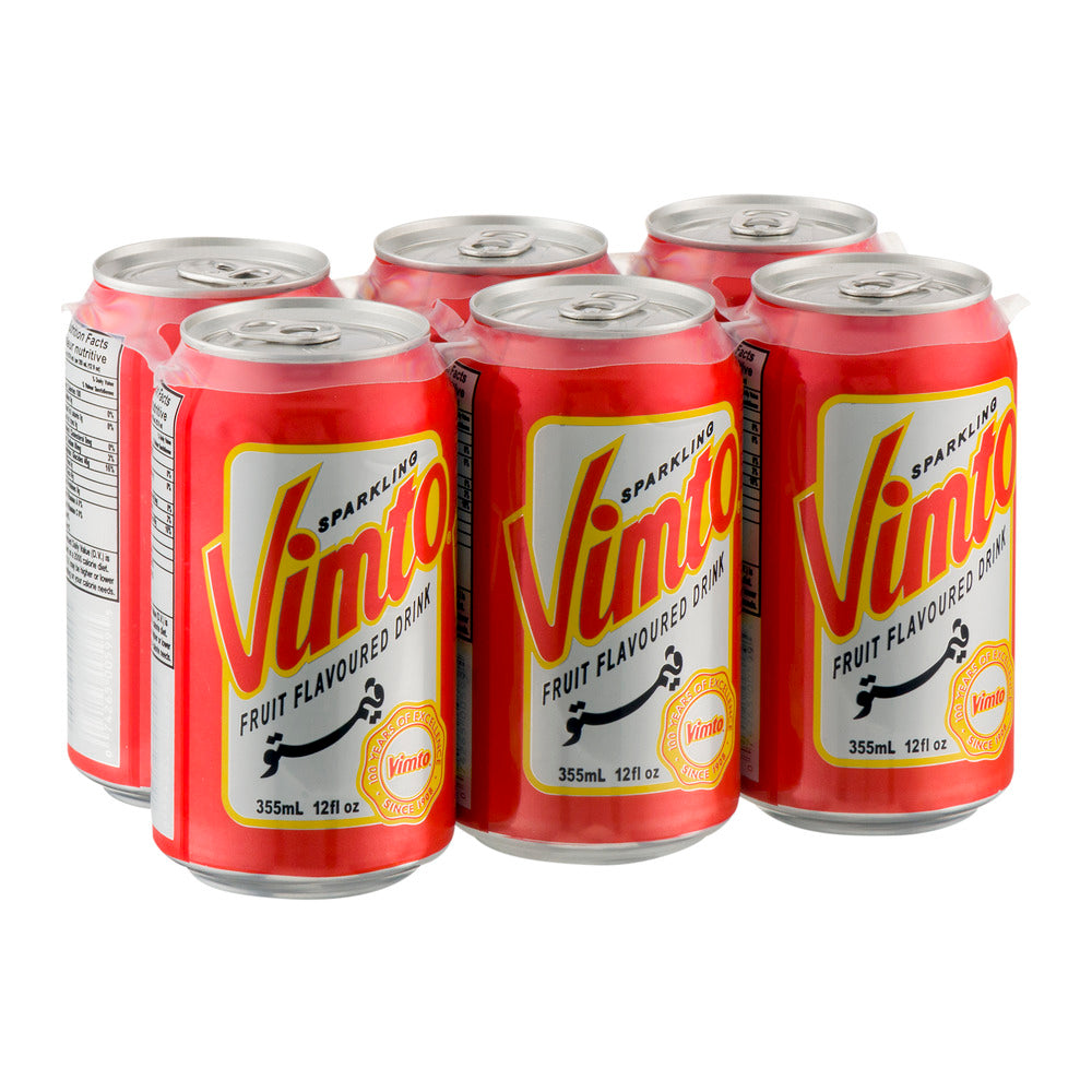 Vimto Sparkling 355ML Can (Pack of 6)