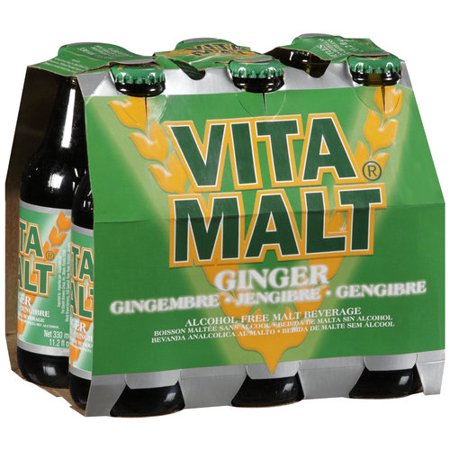 Vitamalt Ginger 330ML Bottle, Pack of 6