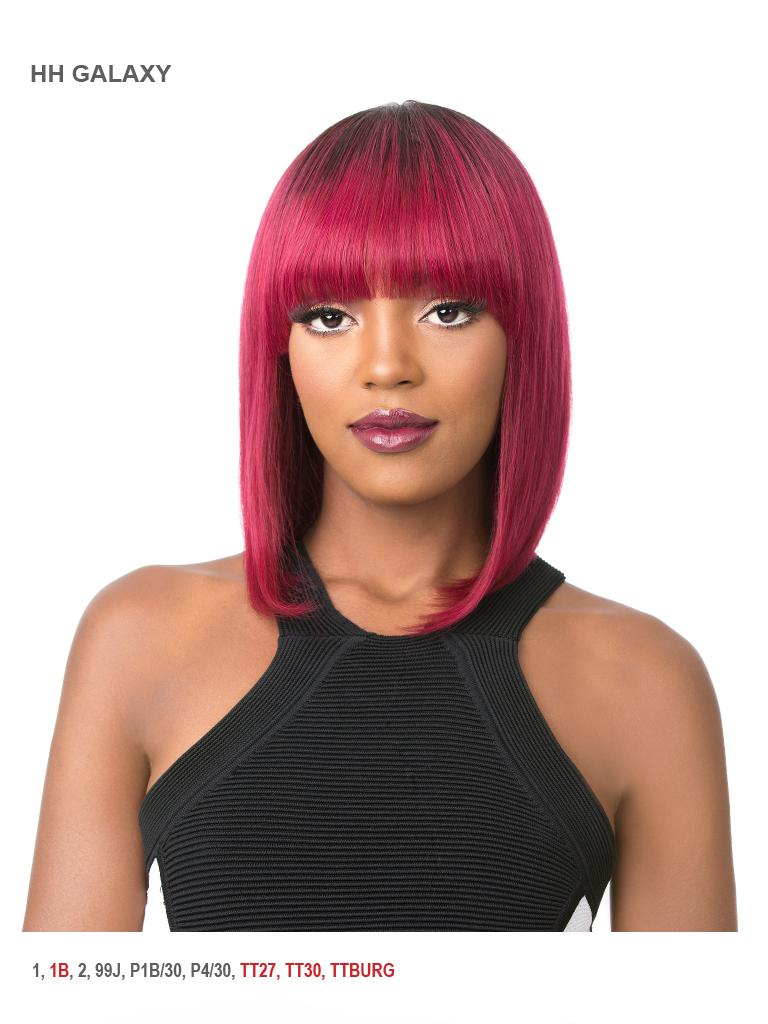 100% Human Hair Wig, Galaxy 1­2