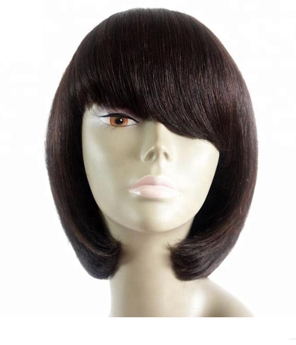 100% Human Hair Wig, Natural Color -  WWGA3031-AFT1371