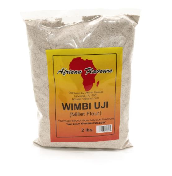 African Flowers Wimbi Uji (Millet Flour) 2LB, Kenya