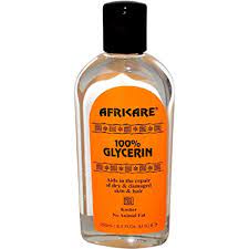 Africare 100% Glycerin 8.5 Oz (Essential Oil) for Hair and Skin