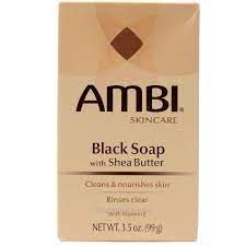 Ambi Black Soap Bar 3.5 Oz