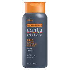 Cantu Men 3n1 Shampoo, Conditioner & Bodywash 13.5oz