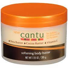 Cantu Shea Butter, Cocoa Butter, Vitamin E Skin Softening Body Butter 7.25 Oz
