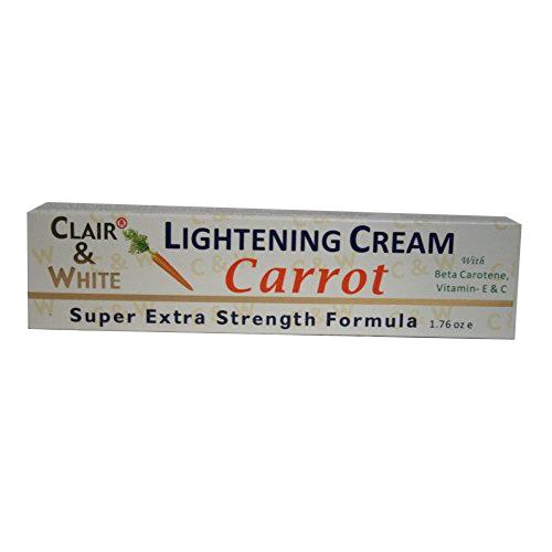 Clair & White Carrot Lightening Cream 1.76 Oz