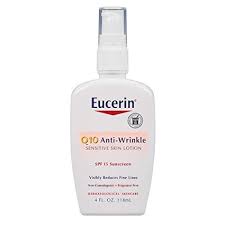 Eucerin Q10 Anti-Wrinkle Sensitive Lotion 4oz