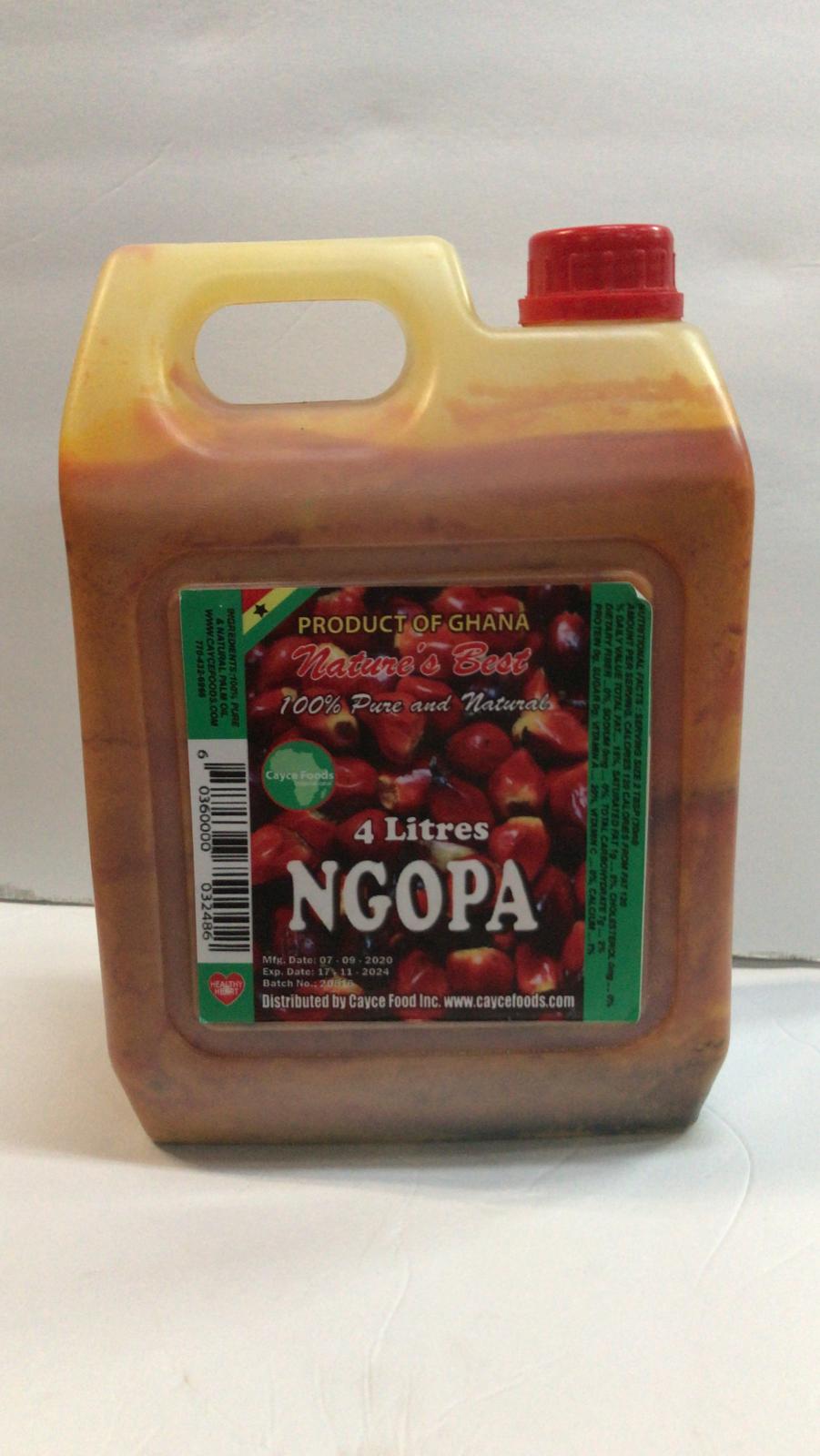 Nature's Best Ngopa Palm Oil 4L