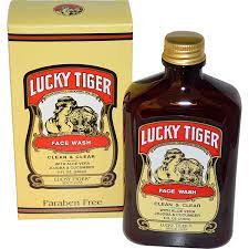 Lucky Tiger Liquid Face Wash 8 Oz