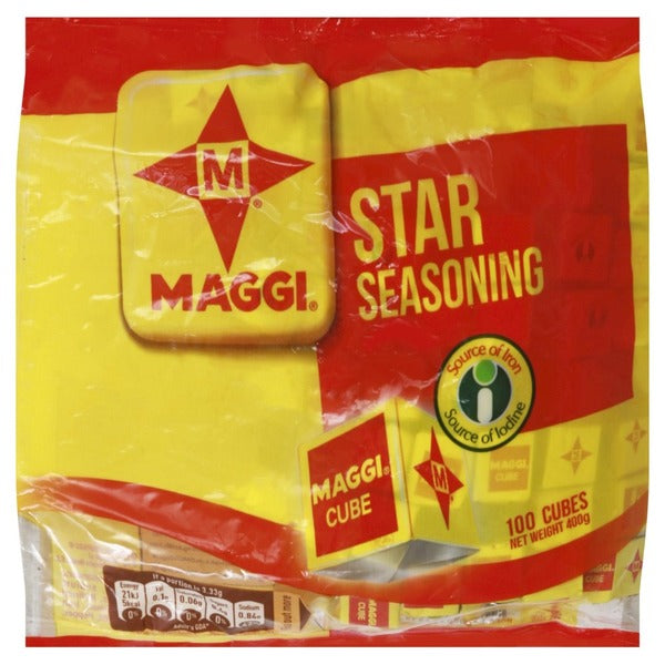 Maggi Cubes Star Seasoning 4g, 100 cubes